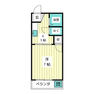 ドミール八前【2階】の間取り