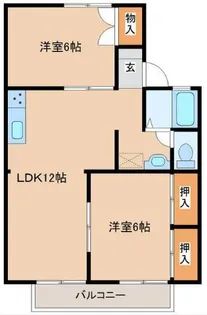 ファーストコーポ八千代【1階】の間取り