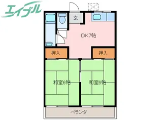 ルナスピカ【2階】の間取り