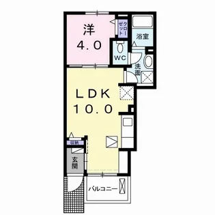 グラン・エトワール【1階】の間取り