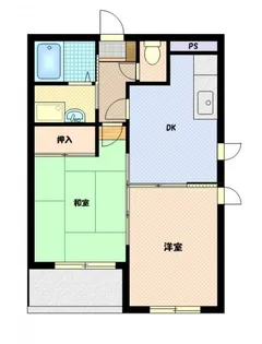 グレース喜泉【4階】の間取り