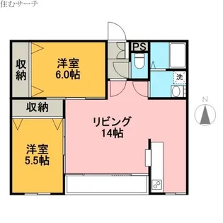 ロイヤルサイト【3階】の間取り