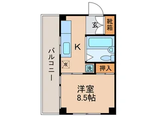 森ハイツ【3階】の間取り