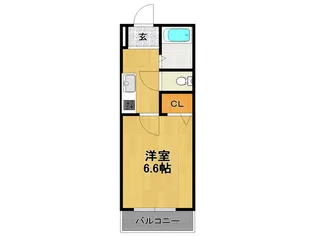 セントラル1501【3階】の間取り