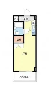 熊谷朝日第二ハイツ【4階】の間取り