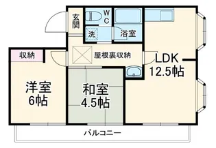 アーバンヒルズ習志野台【2階】の間取り