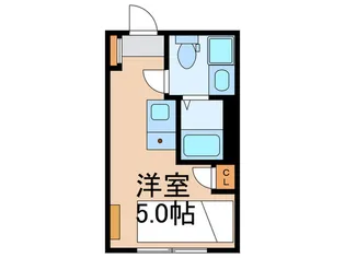 Herme神楽坂【3階】の間取り