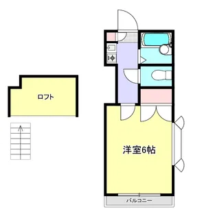 Prosper八王寺【2階】の間取り