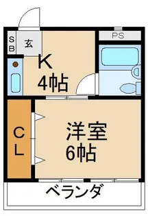 ロイヤルハイム【3階】の間取り