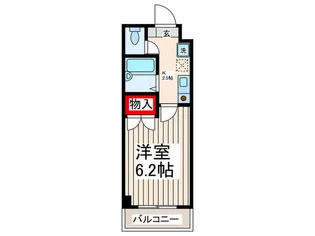 パレス・グランディア【1階】の間取り