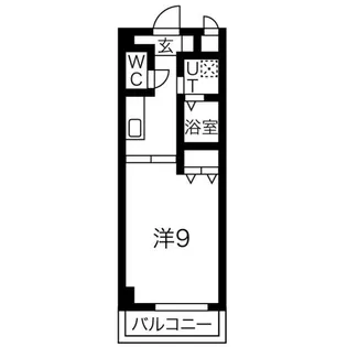 サザンクレスト堺【9階】の間取り