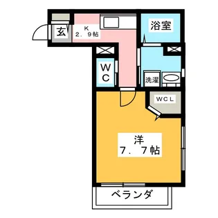 エクセル藤沢【3階】の間取り