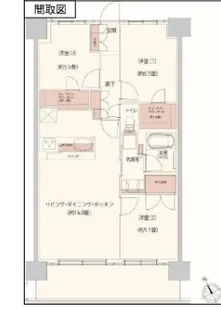 千葉県柏市柏【マンション】の間取り