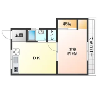小川マンション【2階】の間取り