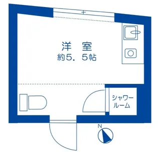 piccolo grande門前仲町【2階】の間取り