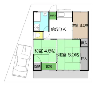 高知県高知市一宮中町1【一戸建】の間取り