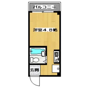 アビタシオン田中【3階】の間取り