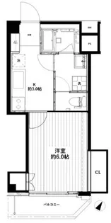 ラブリーコーポ三田【3階】の間取り
