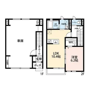 エスパース Mの間取り