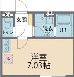 カインドネス赤羽【3階】の間取り