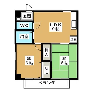 サンヒルズ【2階】の間取り