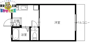 シティハイムソレイユ【1階】の間取り