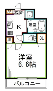 東京都杉並区南荻窪1【マンション】の間取り