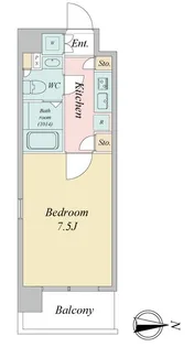 東京都江東区平野3【マンション】の間取り