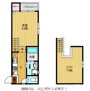 アドバンス香椎駅前【1階】の間取り