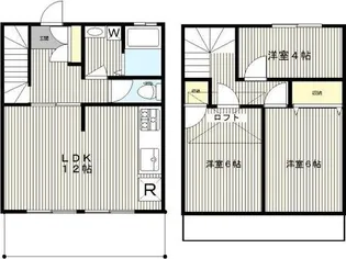 神奈川県横浜市港北区小机町【一戸建】の間取り