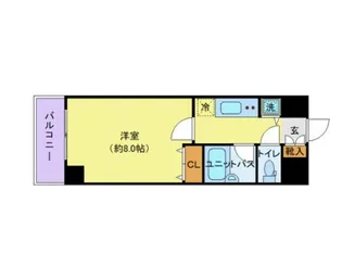 東京都品川区東大井1【マンション】の間取り