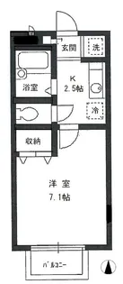 エスティハウス代沢A棟【1階】の間取り
