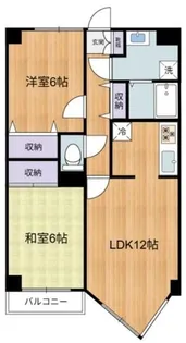 シャトウアドニス【2階】の間取り