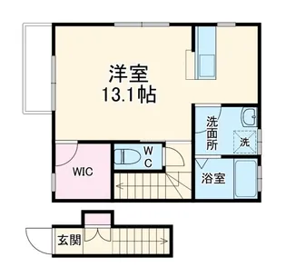 コートダジュール【2階】の間取り