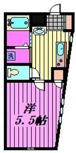 埼玉県さいたま市浦和区常盤2【マンション】の間取り