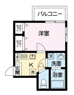 フォレスタ赤羽【3階】の間取り