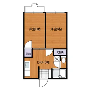 グランデージ宮津台【3階】の間取り