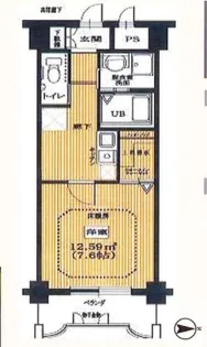 サウザンドリバー【7階】の間取り