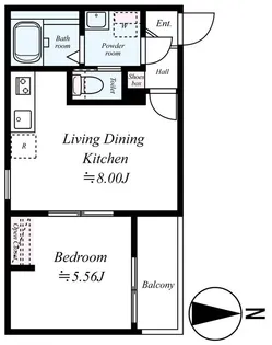 グラドゥス上溝3【1階】の間取り