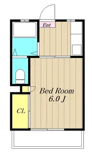 東京都町田市相原町【アパート】の間取り