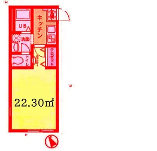 リーヴェルポート横浜浦島II【1階】の間取り