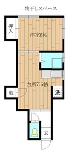 平野荘【1階】の間取り