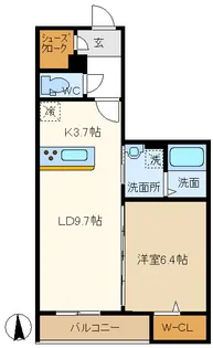 GRAND STAGE【1階】の間取り