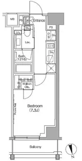 東京都杉並区高円寺南2【マンション】の間取り