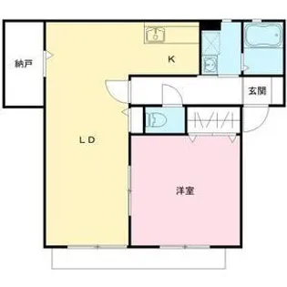 コンフォール【1階】の間取り