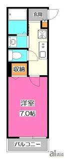 埼玉県入間市豊岡3【アパート】の間取り