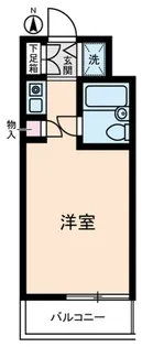 ダイホープラザ鶴見【3階】の間取り