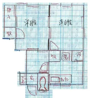 ナノハイツ【1階】の間取り