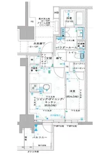 東京都板橋区中板橋【マンション】の間取り