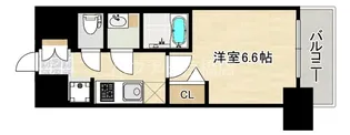 大阪府大阪市都島区都島北通1【マンション】の間取り